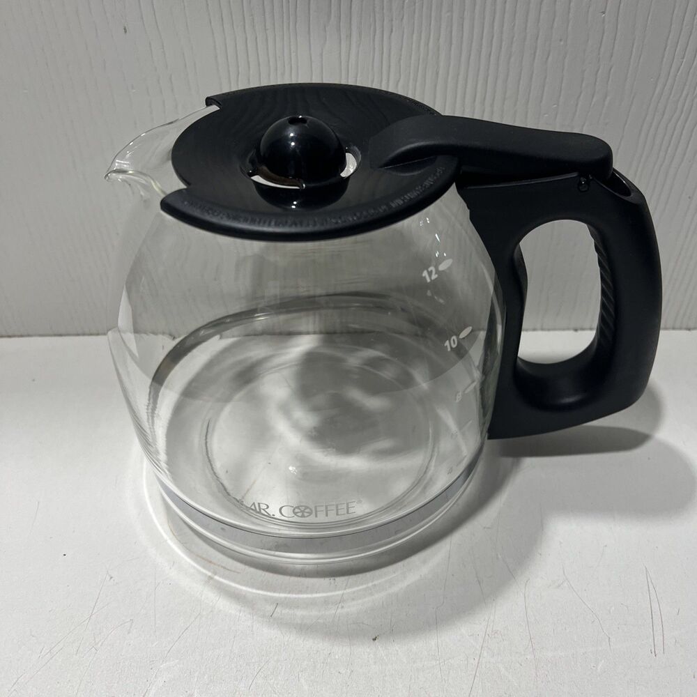 Mr. Coffee︱12 Cup Decanter︱Black Handle